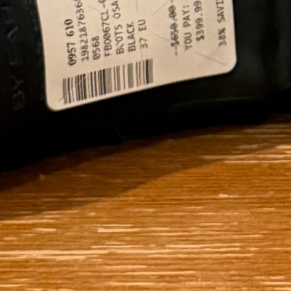 BY FAR Classic Black Ankle Booties